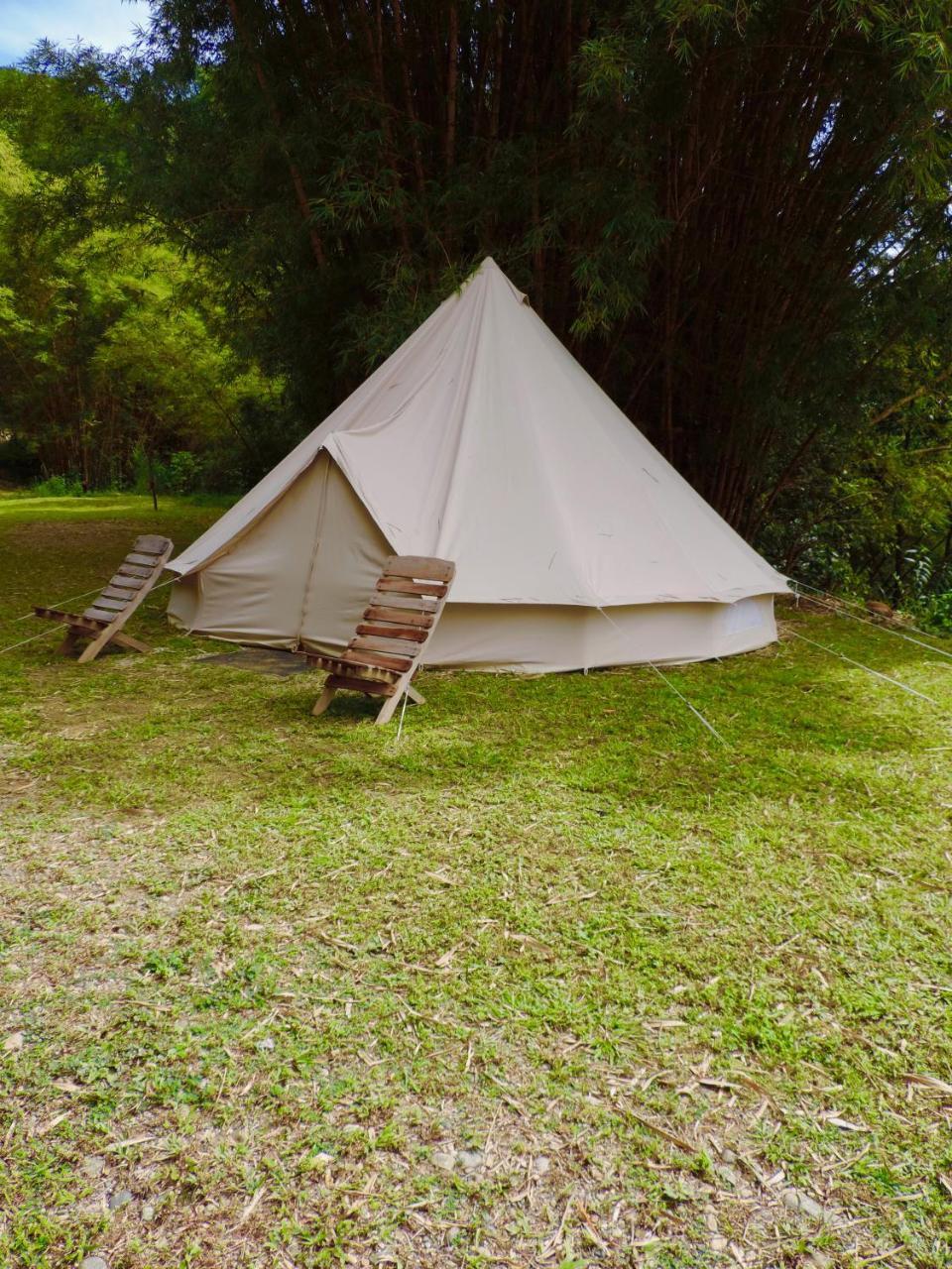 Glamping Finca Margaritas Pluma Hidalgo Exterior foto