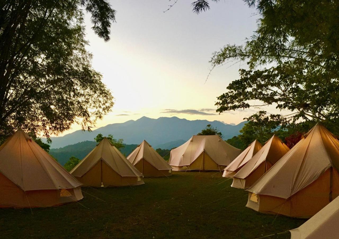 Glamping Finca Margaritas Pluma Hidalgo Exterior foto